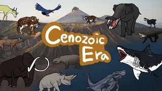 Cenozoic era animals  What kind of animals lived after dinosaurs   Kids Draw [upl. by Savannah]