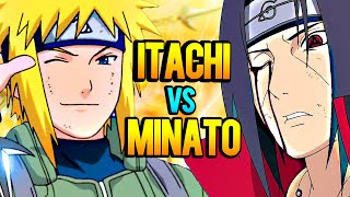 Itachi vs Minato in hindi  who would win Minato or Itachi [upl. by Carney]