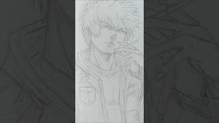 Kogami 😘 psychopass kogami fanart anime gouache painting notdoneyet wip art shorts arts [upl. by Umont]