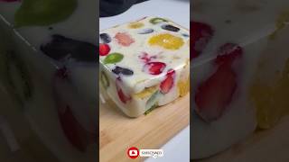 Tasty Fruit Cake 🍰🎂 shorts asmr [upl. by Aihsyak183]