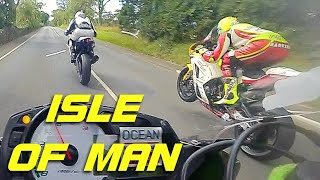 ⚡️LAST LAP✔️ ISLE OF MAN  MANX GRAND PRIX same street circuit as the TT [upl. by Nodmac103]