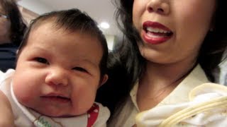 TIME TO OPEN GIFTS JULIANNA  December 24 2012  itsJudysLife Vlog [upl. by Alimrahs696]