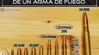 Como se miden los calibres de armas de fuego [upl. by Artimas]