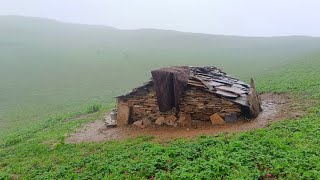 Most Relaxing Nepali Mountain Village Life  Rainy Day in Village  Daily Activities Of Village Life [upl. by Oiruam914]