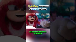 Pokémon reference in Sonic 3 TRAILER Detective Pikachu Smash Bros foreshadowing [upl. by Ainslie]