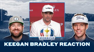 Reacting to Keegan Bradleys SHOCKING selection as US Ryder Cup captain [upl. by Gneh]