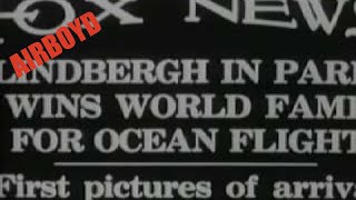 Charles Lindbergh Transatlantic Flight 1927 [upl. by Summons]