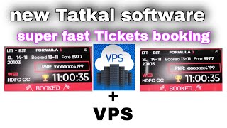 new tatkal software🔑  tatkal software  vps  lowest price👌👌 [upl. by Rasure826]