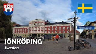 Jönköping Sweden Walk in the city 4K [upl. by Zarger]