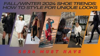 FallWinter 2024 Shoe Trends How to Style Biker Boots Western Boots and Loafers for Unique Looks [upl. by Ita217]