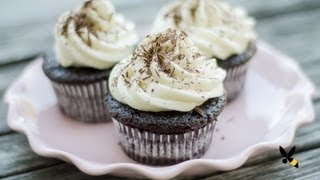 Chocolate Cupcakes Recipe  HoneysuckleCatering [upl. by Marjory]