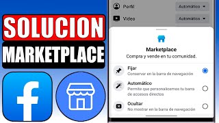 🔴No puedo entrar a marketplace de facebook 2024SOLUCION [upl. by Andee429]