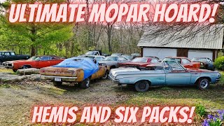 Worlds ULTIMATE Mopar HOARD Part 1 [upl. by Modeerf]