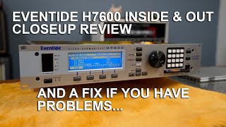 Eventide H7600H8000 Ultra Harmonizer  An inside and out review  Eventide rackmount [upl. by Brufsky]