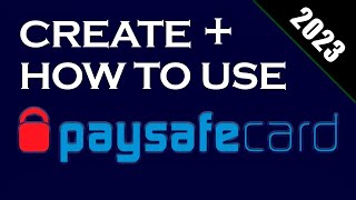 ➡️ How to Create PAYSAFECARD Account in 2024 ✚ How to Use PaySafeCard [upl. by Swayder]