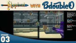 Minecraft CSGO Cops and Crims  Hypixel with BdoubleO [upl. by Arymat]