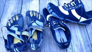 How To Put On And Clean Your Vibram Five Fingers [upl. by Alveta272]