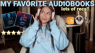 audiobook recommendations my fav audio reads from all genres 📖🎧 [upl. by Derinna]