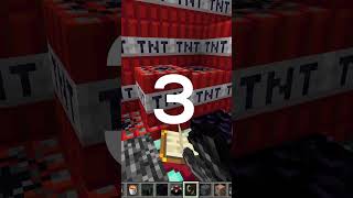 Blocks with the highest blast resistance  Minecraft [upl. by Orna]