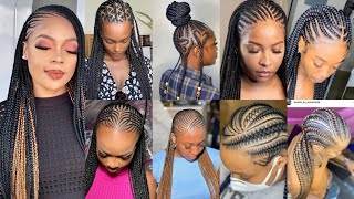 Trending Flat Twist Braids Hairstyles For Black Women  Twist Braids  Braided Hairstyles Long Hair [upl. by Levey]