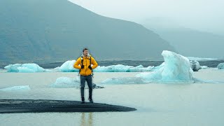 Exploring a Glacier in Iceland  6 Day Van Camping Through Iceland Ep2 [upl. by Benedikt334]