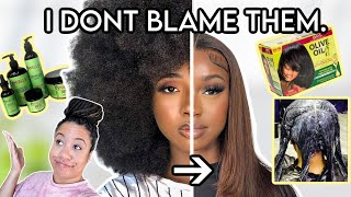 Why are NATURAL HAIR Black Women Relaxing Their Hair  Is Going Back to Relaxers the New Trend [upl. by Voorhis]