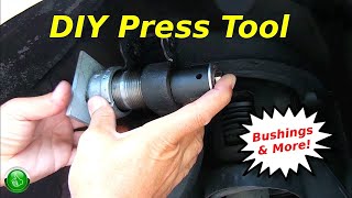 How To Replace Control Arm amp Trailing Arm BushingsDIY Tool [upl. by Mignonne]