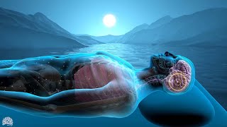 528 Hz Whole Body Regeneration  Music Therapy and Sound of Running Water Remove Dead Cells [upl. by Aihsaei]