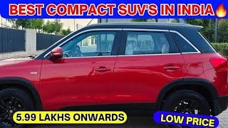 Top 5 Best Compact SUVs in India 2024 Price Features Performance amp Mileage [upl. by Damara124]