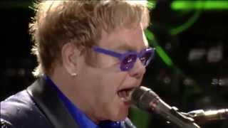 Elton John  Crocodile Rock Live [upl. by Ynaitirb]