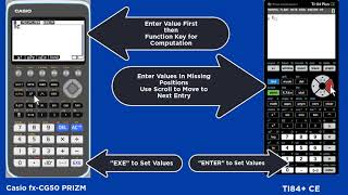 Activity 13 Finding Combinations amp Permutations wCasio fxCG50 Prizm vs TI84 CE [upl. by Alhak]