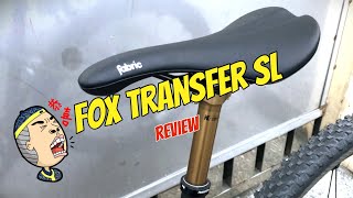 FOX Transfer SL  Suppahhh Light  Review  Lightest and Best in the Market  100mm Travel [upl. by Theda]