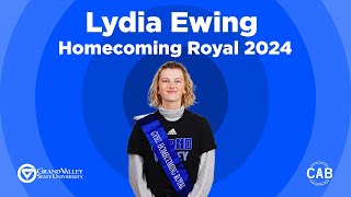 GVSU Homecoming Royal 2024  Lydia Ewing [upl. by Ahsanat]