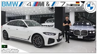 BMW I7 XDrive60 2023 amp I4 M50 2022 Here are some key Differences [upl. by Gallager]