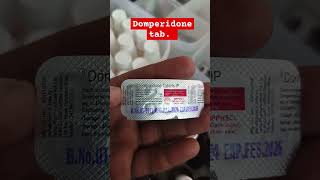 Domperidone tab 👩‍⚕medicine pharmacy medicaleducation pharmamedicine [upl. by Grayce]