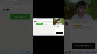 Como CONVERTIR un PDF a WORD SIN que se MODIFIQUE 2023 ✅ GRATIS SIN PROGRAMAS 📣 [upl. by Krawczyk]