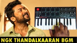 NGK  Thandalkaaran Bgm Ringtone  cover By Raj Bharath  Suriya  Yuvan Shankar Raja [upl. by Akimak]