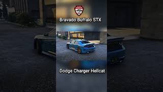 GTA 5  Vehicle Customization DLC  Bravado Buffalo STX Dodge Charger Hellcat [upl. by Delisle]