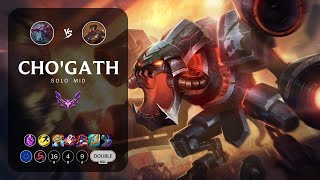 ChoGath Mid vs Viktor  EUW Master Patch 146 [upl. by Eycats969]