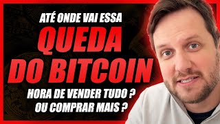 🚨RIQUEZA EXTREMA  BITCOIN CAINDO HOJE ATÉ ONDE VAI ESSA QUEDA  OPORTUNIDADE NAS CRIPTOMOEDAS [upl. by Gino85]