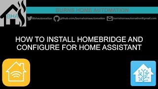 How to install Homebridge and configure for Home Assistant [upl. by Isak626]