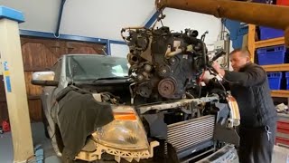 FORD RANGER 22 TDCI ENGINE FAIL REMOVAL AND INSPECTION [upl. by Minier]