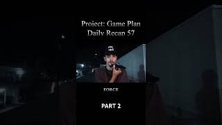 Tired of being MediocreProject Game Plan  Daily Recap for Day 57selfimprovement shorts [upl. by Nerha]