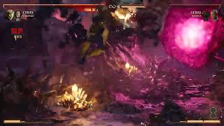 MK1 CYRAX COMBO RESET 82 DAMAGE [upl. by Mateusz]