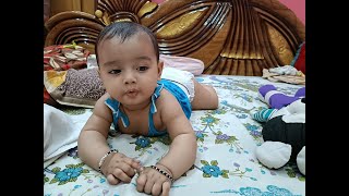 Activities for 6 Month Old Baby  6 Months Baby Playing [upl. by Akemal16]