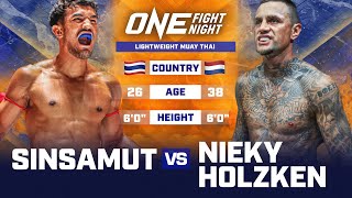 Muay Thai Meets Kickboxing 😳🔥 Sinsamut vs Holzken Full Fight [upl. by Pacifica]