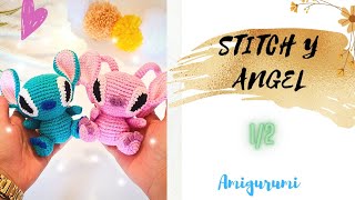 💙STITCH AMIGURUMI PASO A PASO DE CROCHET [upl. by Arehc]