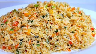 SEASONED RICE  recipe perfect side dish [upl. by Pliske999]