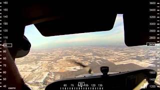 Flying Lesson 6  Slow Flight Stalls amp Landing Cessna 172 [upl. by Rosaleen]