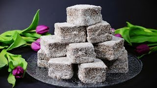 Sočni i mekani ČUPAVCI  jednostavni recept na čaše  Lamingtons recipe [upl. by Kcirdla305]